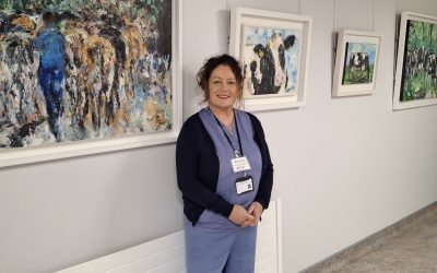 Marley Irish ‘Returning Home’ exhibition marks retirement from UHW after 43 years