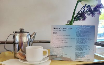 Menu of Poems to be distributed at hospitals nationally to celebrate Poetry Day Ireland